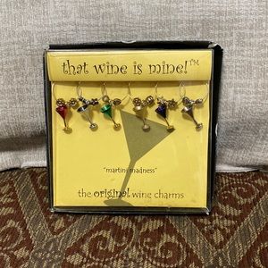 Wine Charms “martini madness”